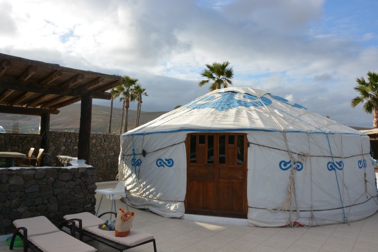 Urlaub in einer Yurte mit Kindern auf Lanzarote