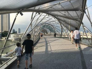 Helix Brücke Singapur